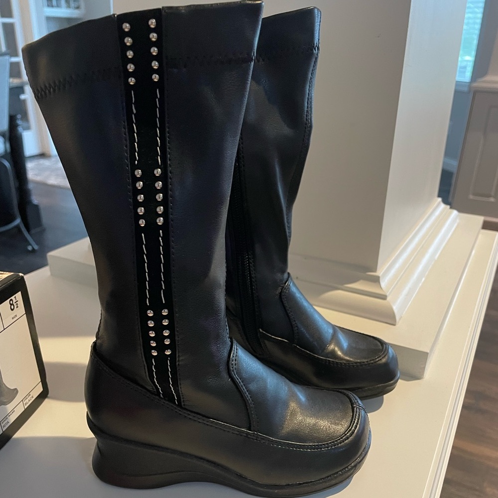 ‘George’ Rita Black Boots